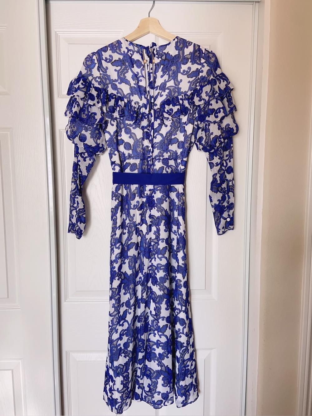 NWT Ted Baker Marquis Jacquard Paisley Midi Dress - Picture 8 of 10